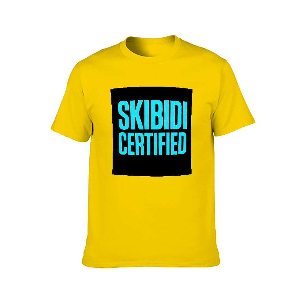2025 new 150g men's short sleeve t-shirt, 100% cotton, comfortable and breathable, ideal for fitness, leisure, home and travel, available in multiple sizes
