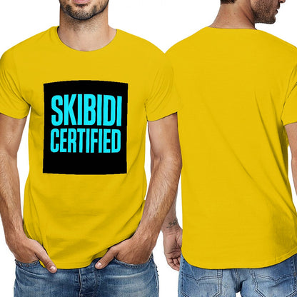 2025 New 150g Men's Short Sleeve T-Shirt, 100% Cotton, Comfortable and Breathable, Ideal for Fitness, Leisure, Home and Travel, Available in Multiple Sizes