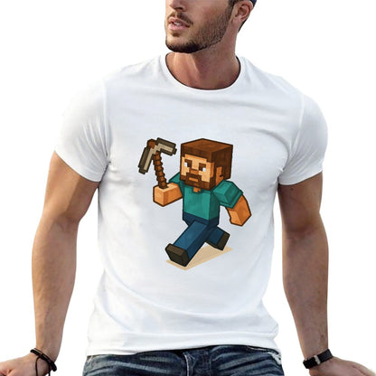 Unisex 100% Cotton Men's Short Sleeve T-Shirt with Unique Double-Sided Print for Fitness Travel Events Casual Wear Gift for Him Comfortable Breathable Stylish Trendy Fashion