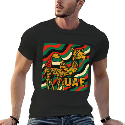 Men's 100% Cotton Unisex Short Sleeve T-Shirt with Unique Double-Sided Print Comfortable Fitness and Leisure Tee Gift for Him Casual Wear Stylish Design Breathable Soft Material