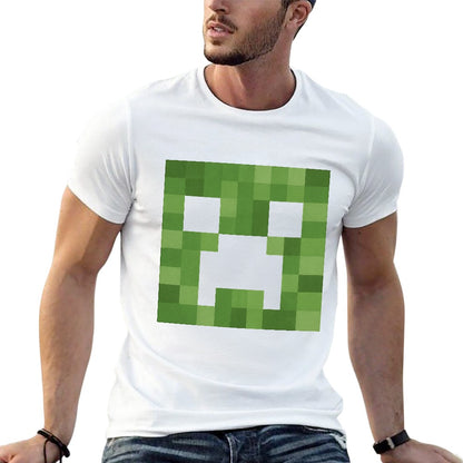 Men's 100% Cotton Short Sleeve T-shirt with Double-Sided Print - Casual Unisex Tee, Breathable and Comfortable Design - Ideal Gift for Fitness Enthusiasts and Everyday Wear