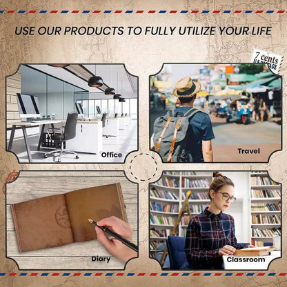 Our Adventure Book Photo Album Scrapbook – 40-Page DIY Handmade “Up”-Inspired Travel Memory Album for Anniversaries, Weddings, Birthdays & More