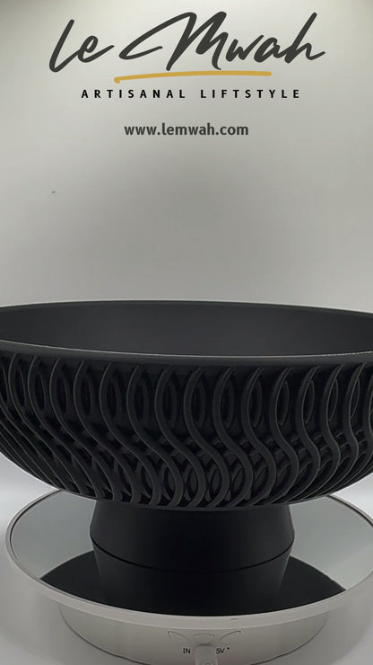 Decorative Bowl – Modern Woven-Pattern Centerpiece for Home, Dining, and Living Room Decor