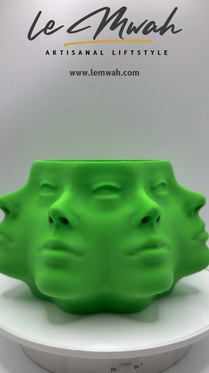 Multi-Face Planter – A Striking Statement Piece for Modern Spaces